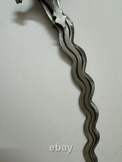 Antique Vintage Snake Nagni Curved Sword Handmade Old Rare Collectible