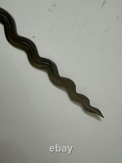 Antique Vintage Snake Nagni Curved Sword Handmade Old Rare Collectible