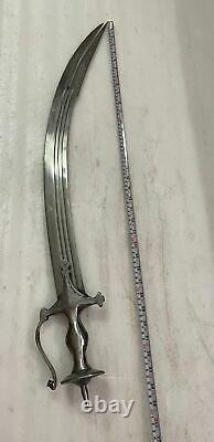 Antique Vintage Sword Carbon Damascus Old Rare Collectible Handmade 36