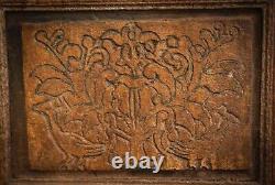 Antique and vintage interior Old hand carved door from India