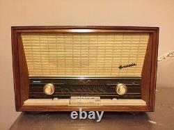 Blaupukunt Granada Vintage Radio Orjinal Old Radio Antique Radio Lam
