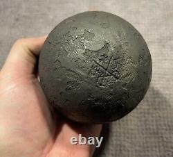 CANNON BALL SABRES! CROSS R&F 320 old antique vintage 2.67kg(6 lb)9cm(3.56inch)