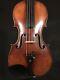 C. 1890-1910 Stradivarius 4/4 Full Size Violin Vintage Old Antique Fiddle