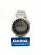 Casio Vintage Dw-7100 Wrist Watch Module 913 Mans 200m Rare Retro Old Japan