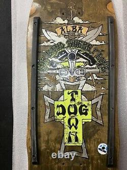 Dogtown Micke Malba Alba Vintage Z-Boys 1980s Black Skateboard Deck Old School