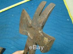 EP13733 old hatchet tomahawk axe vintage antique COOL crate hammer