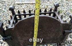 Fire Box Basket Grate Cast Iron Fire Place Grill 15.5 X 10 X 15 Old Vintage