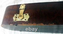 For Restoration Old Wooden German Violin Case Antique Rare? 1