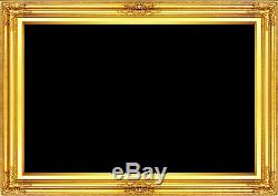 Frame 24x36- Vintage Style Old Gold Ornate Picture Oil Painting Frame 568-3