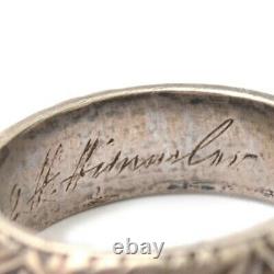 German Rare Ring Kit 1842 SS Award Militaria Old Original Antique Joachim Dukart