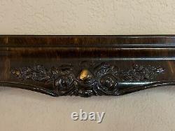 Gorgeous Antique Ornate Carved Wood Oil Painting Picture Frame 16X20 Old Vintage