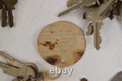 Huge Lot of 250+ Antique Vintage Keys from Old Prison Corbin Triplelox Russwin