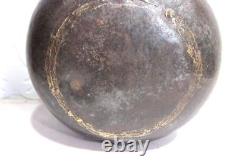 Iron Water Pot Vintage Antique Old Indian Rare Collectible PS-96