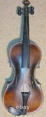 Jacobus Stainer Label Inside Vintage Antique Old Violin Full Size