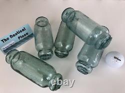Japanese Glass Rolling Pin Fishing Floats Lot Of 10 Japan Old Vintage Used