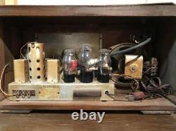 Japanese Old Radio 1940 Yamanaka Electric Vacuum Tube Antique Vintage Rare 6S404