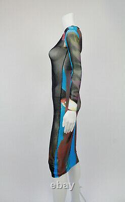 Mint Nwt New Old Stock Vintage Jean Paul Gaultier Trompe L'oeil Cyber Dress
