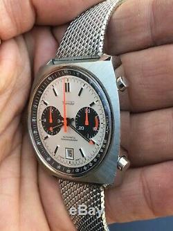 New Old Stock Vintage Thermidor Chronograph with Caliber 12, same as Heuer, Brei