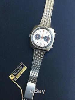 New Old Stock Vintage Thermidor Chronograph with Caliber 12, same as Heuer, Brei