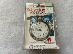 New Old Stock Westclox Pocket Ben Mechanical Wind Up Vintage Pocket Watch
