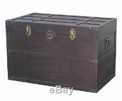 New Vintiquewise Old Cedar Style Large Chest, QI003041L