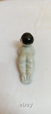 Nude Baby Boy Porcelain Statue Figurine Antique Vintage Old Rare Exquisite Japan