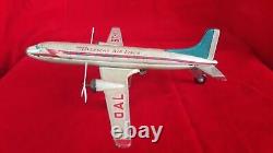 OAL MF104 ST-1 Antique Vintage/Old Friction Tin Toy Aeroplane Overseas Air Lines