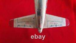 OAL MF104 ST-1 Antique Vintage/Old Friction Tin Toy Aeroplane Overseas Air Lines