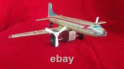 OAL MF104 ST-1 Antique Vintage/Old Friction Tin Toy Aeroplane Overseas Air Lines