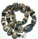 Old Beads Antique Vintage Banded Agate Jewelry Necklace String