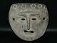 Old Antique Greco Bactrian Decorated Stone Ceremonial Death Mask Ca. 250-125 Bc