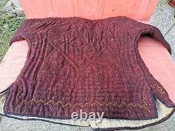 Old Antiques Primitive Hand Made Vest Woman Coat Woolen