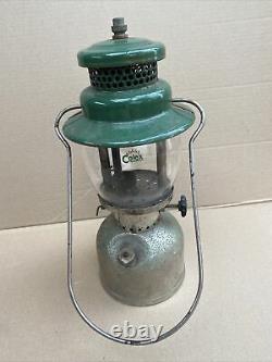 Old Australian Made Coleman 249 Scout Kerosene Pressure Lamp with Colex shade