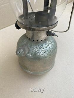 Old Australian Made Coleman 249 Scout Kerosene Pressure Lamp with Colex shade