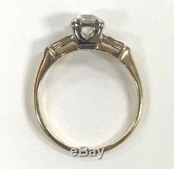 Old European Cut 0.59ct Diamond Antique/vintage Engagement Ring (ajb) #88262-28