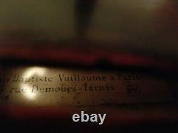 Old French violin labeled Jean Baptiste Vuillaume 366mm vintage antique