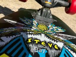 Old School NOS Powell Peralta Steve Saiz Totem Feathers Skateboard VINTAGE