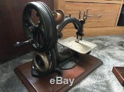 Old Vintage Antique Rare Sewing Machine Wilcox Willcox & Gibbs