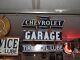 Old Antique Style Vintage Look Chevy Dealer Service Garage Sign Large 3 Piece