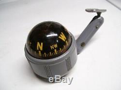 Original 1950' s Vintage Airguide Dome dial dash Compass gauge old Rat Hot rod