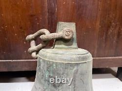 Original Old Antique Vintage Nautical Bronze KOHISTANI Bell 1915