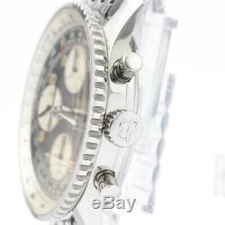 Polished BREITLING Old Navitimer Steel Automatic Mens Watch A13022 BF505558