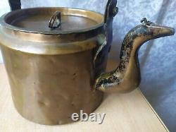 RARE Vintage OLD Copper Kettle antique Retro Kitchenware