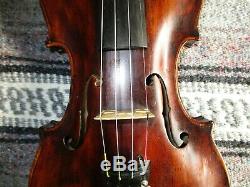 Rare Fine Old Antique 1810 Vintage German Master Klotz 4/4 Violin-Solo Tone