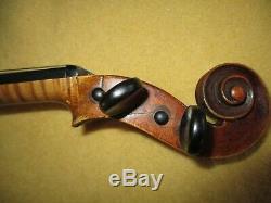 Rare Old Antique 1803 Vintage German Master C. F. Meisel 4/4 Violin-Good Player