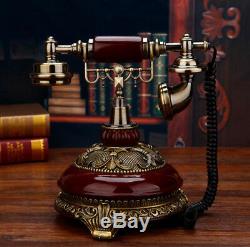 Rotary Phone Antique Vintage Old Fashioned Telephone American Style Retro