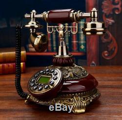 Rotary Phone Antique Vintage Old Fashioned Telephone American Style Retro