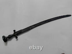 SWORD TULWAR 1910 Antique Vintage Handmade Period Old Rare Collectible