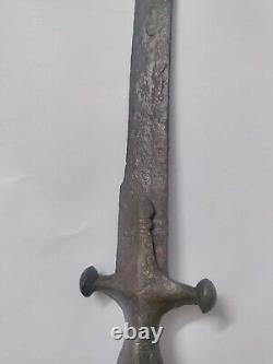 SWORD TULWAR 1910 Antique Vintage Handmade Period Old Rare Collectible