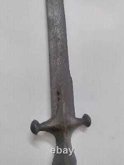 SWORD TULWAR 1910 Antique Vintage Handmade Period Old Rare Collectible